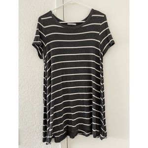 Striped T-Shirt Dress Super Soft